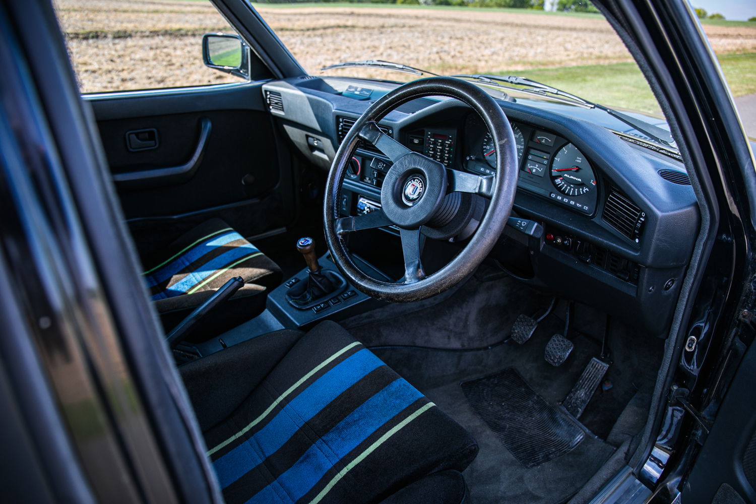 This is one of 18 UK-spec Alpina B9s with built with a manual gearbox