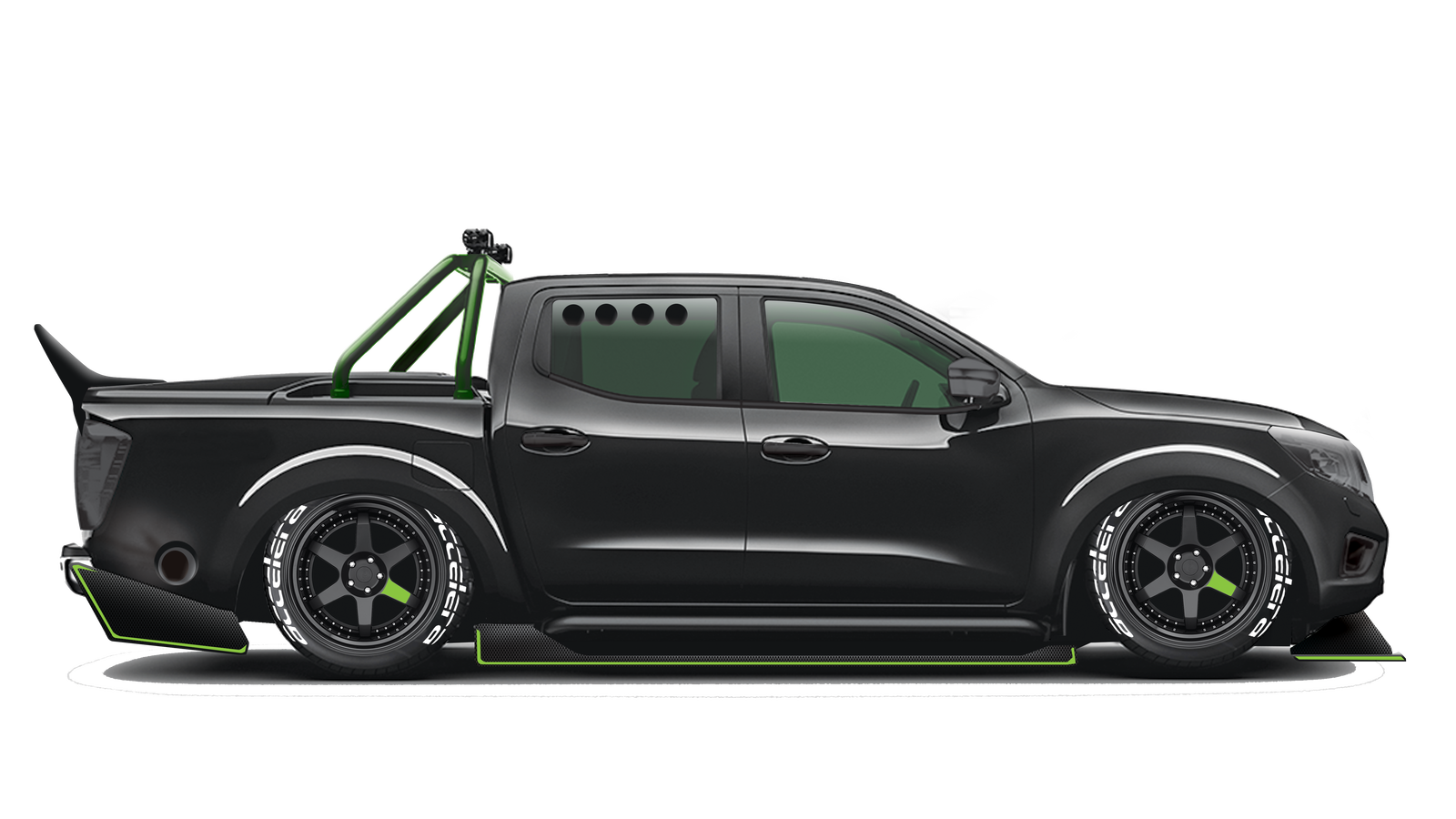A Nissan Navara Is Being Turned Into A 1000bhp Franken-GT-R Missile