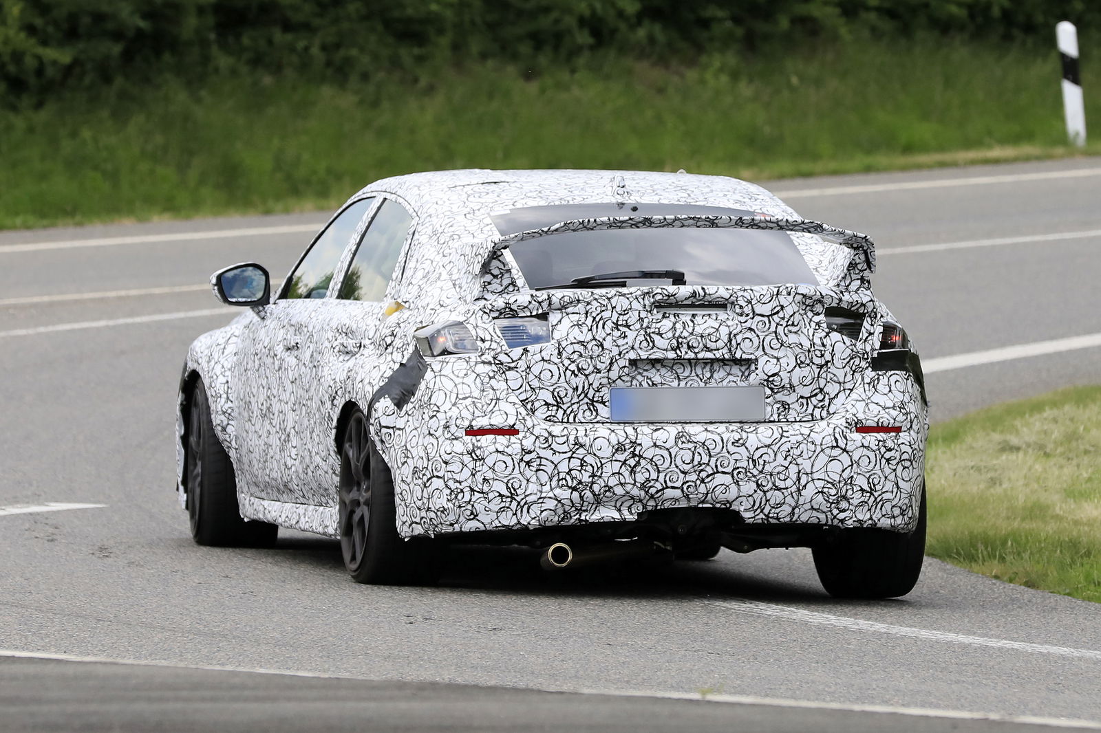 Next-Gen, Possibly Hybrid Honda Civic Type R Spotted Testing