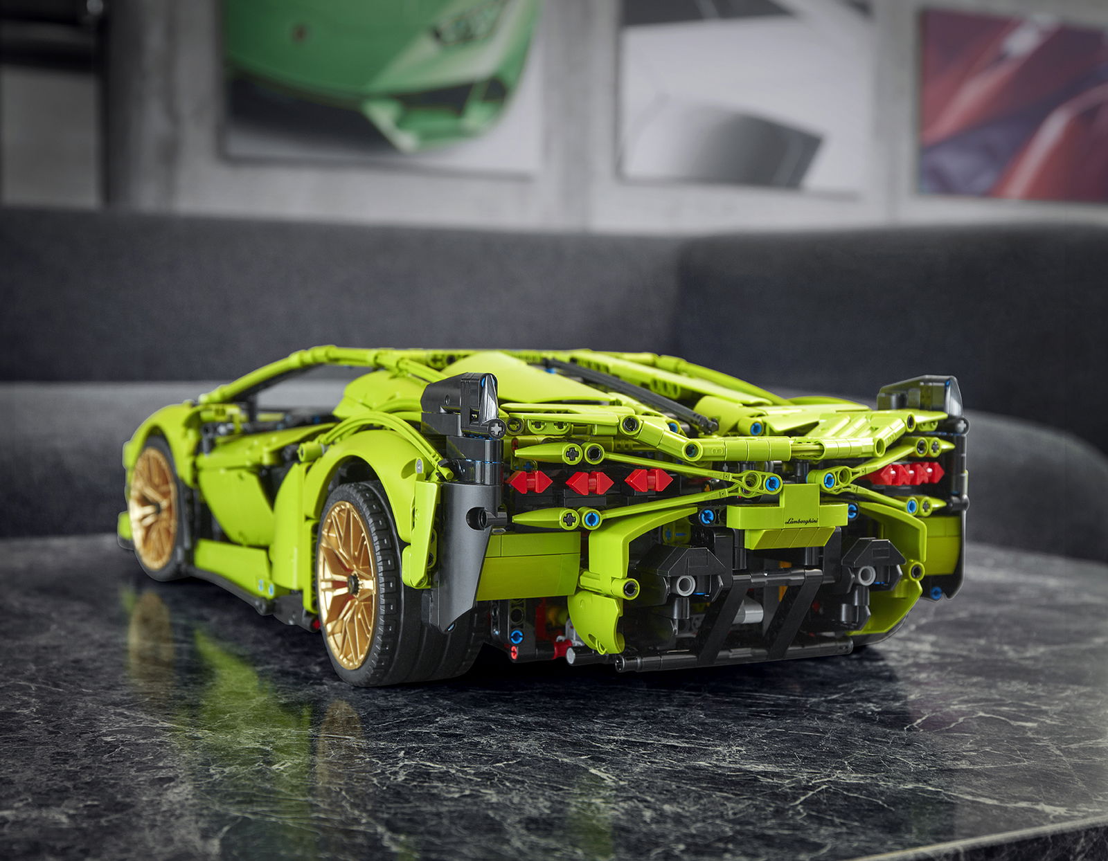 The Lego Technic Lamborghini Sian Is A 3696-Piece, 1:8 Scale Beast Of A Set