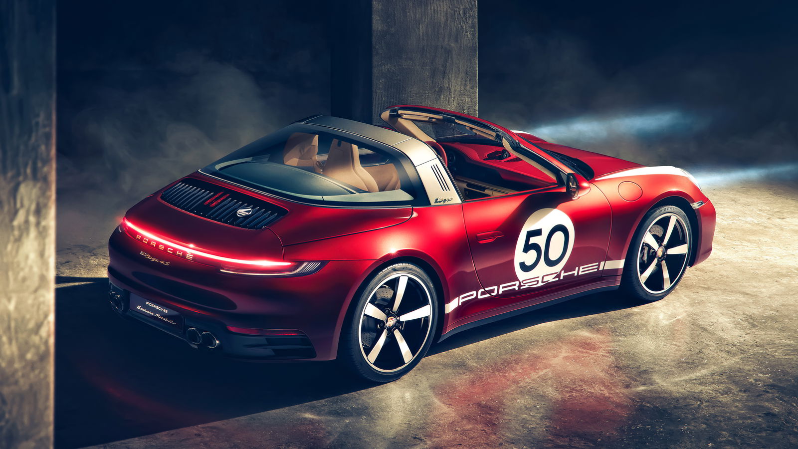 Porsche 911 Targa Heritage Edition Is All Retro Numbers And Colourful Leather