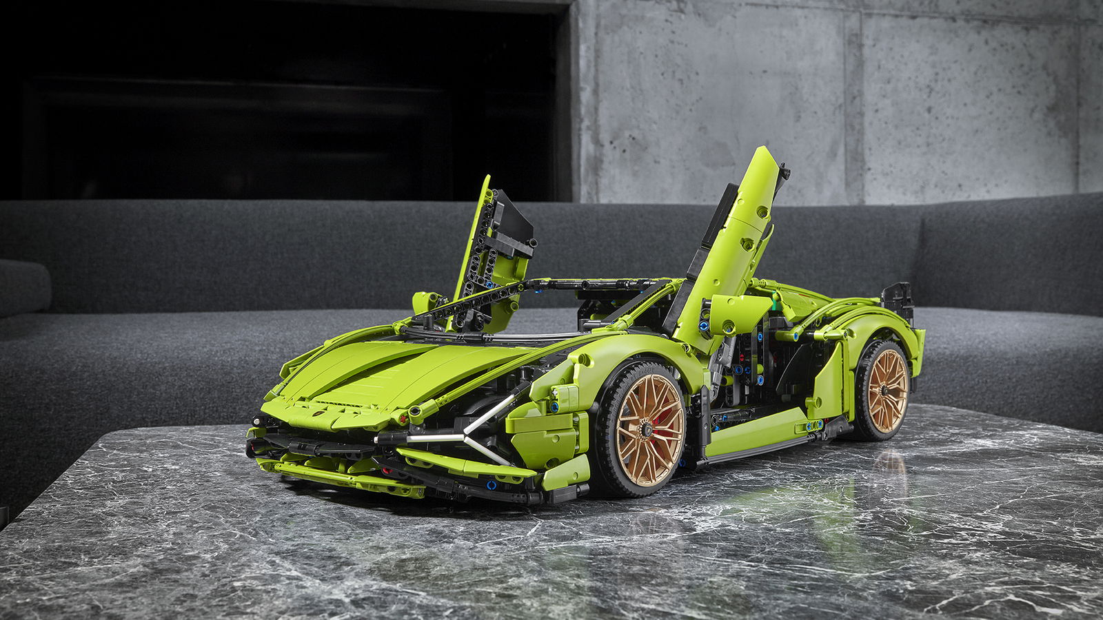 The Lego Technic Lamborghini Sian Is A 3696-Piece, 1:8 Scale Beast Of A Set