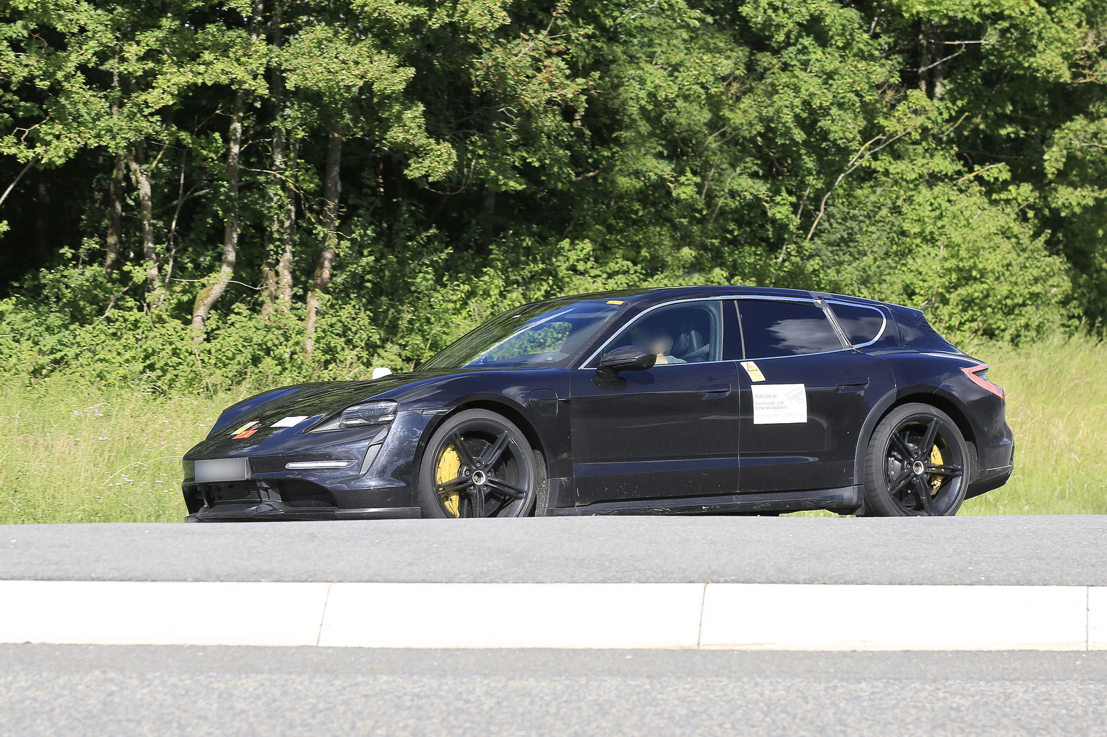 Here's Your Latest Look At The Porsche Taycan Cross Turismo