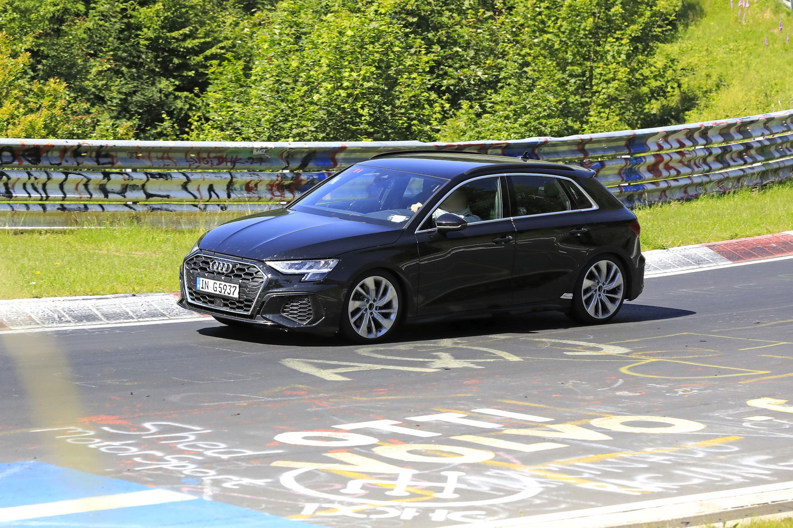 Undisguised Next-Gen Audi S3 Saloon And Hatch Spotted