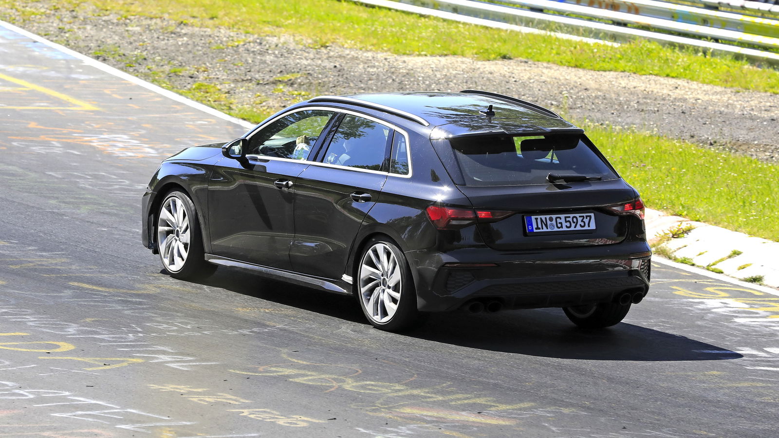 Undisguised Next-Gen Audi S3 Saloon And Hatch Spotted