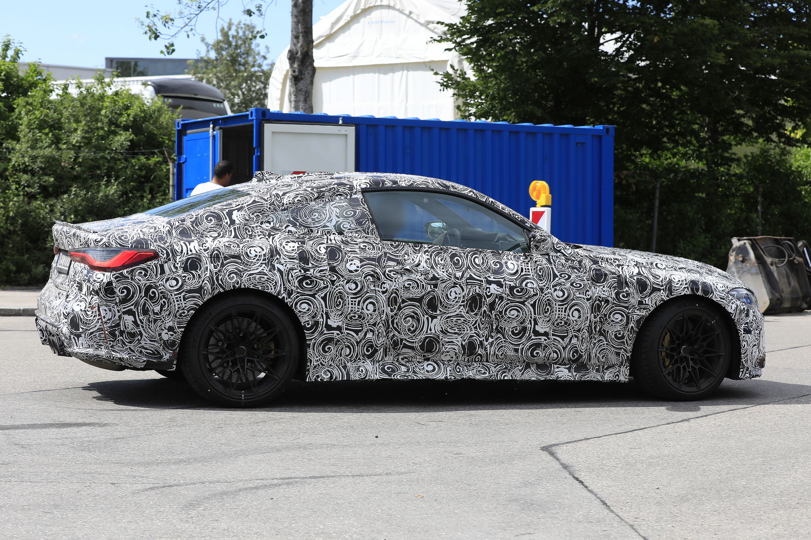 Next-Gen BMW M4 Loses Camo, Reveals Its Giant Grilles