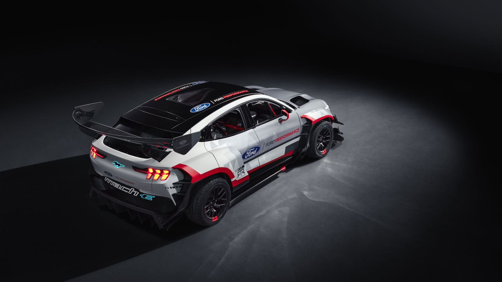 This Prototype Ford Mustang Mach E Has 1400bhp And Seven Motors