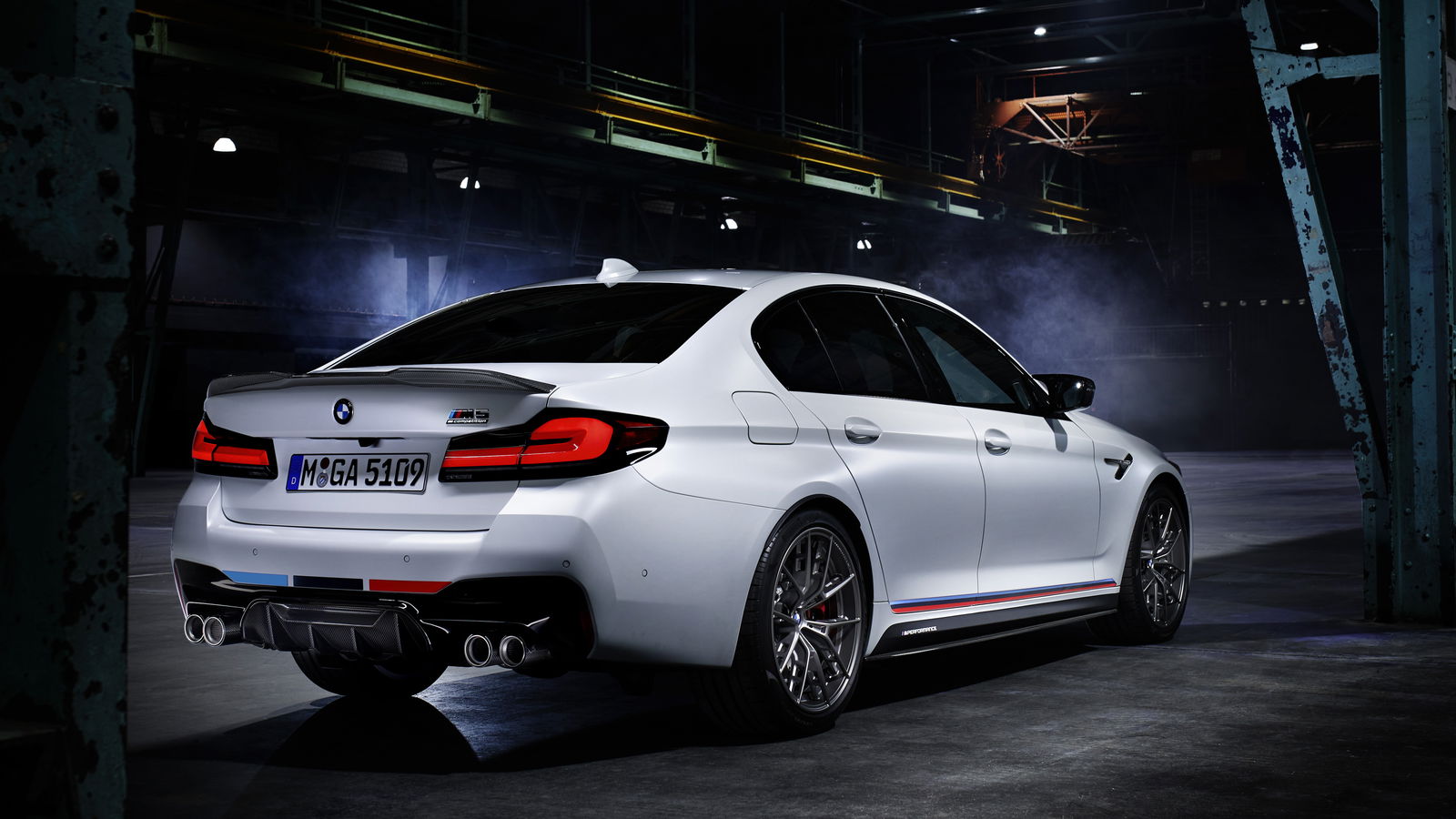 BMW Has Chucked M Performance Parts And Snazzy Stripes At The New M5