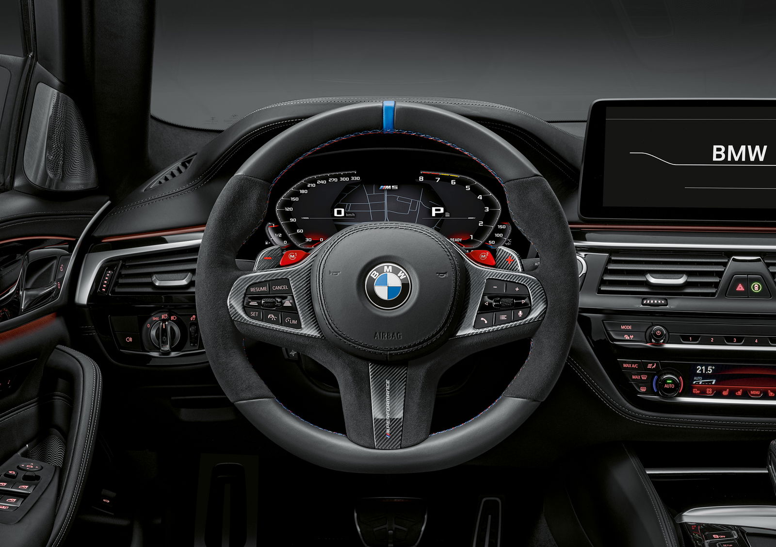 BMW Has Chucked M Performance Parts And Snazzy Stripes At The New M5