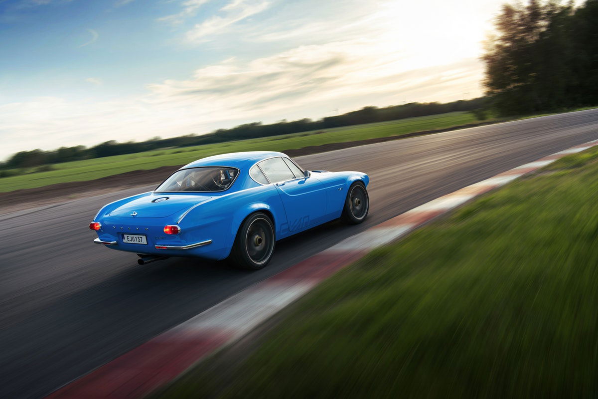The Volvo P1800 Cyan Is A 990kg, Race-Engined Continuation Beauty