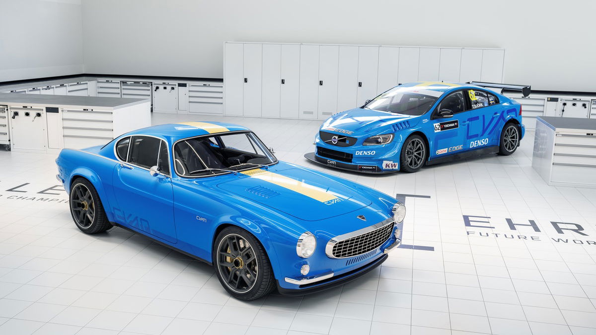 The Volvo P1800 Cyan Is A 990kg, Race-Engined Continuation Beauty
