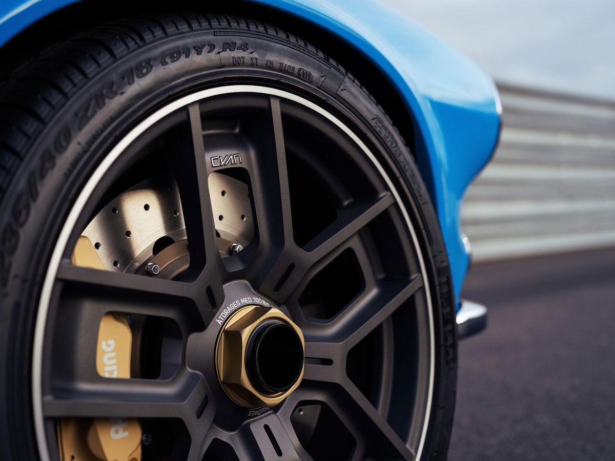 The Volvo P1800 Cyan Is A 990kg, Race-Engined Continuation Beauty