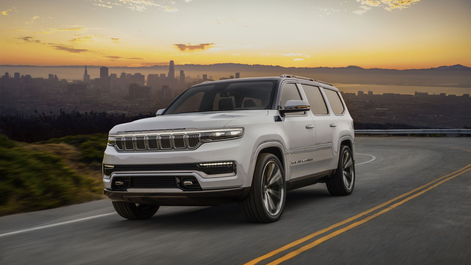 The Jeep Grand Wagoneer Concept Has Seven Screens For Some Reason