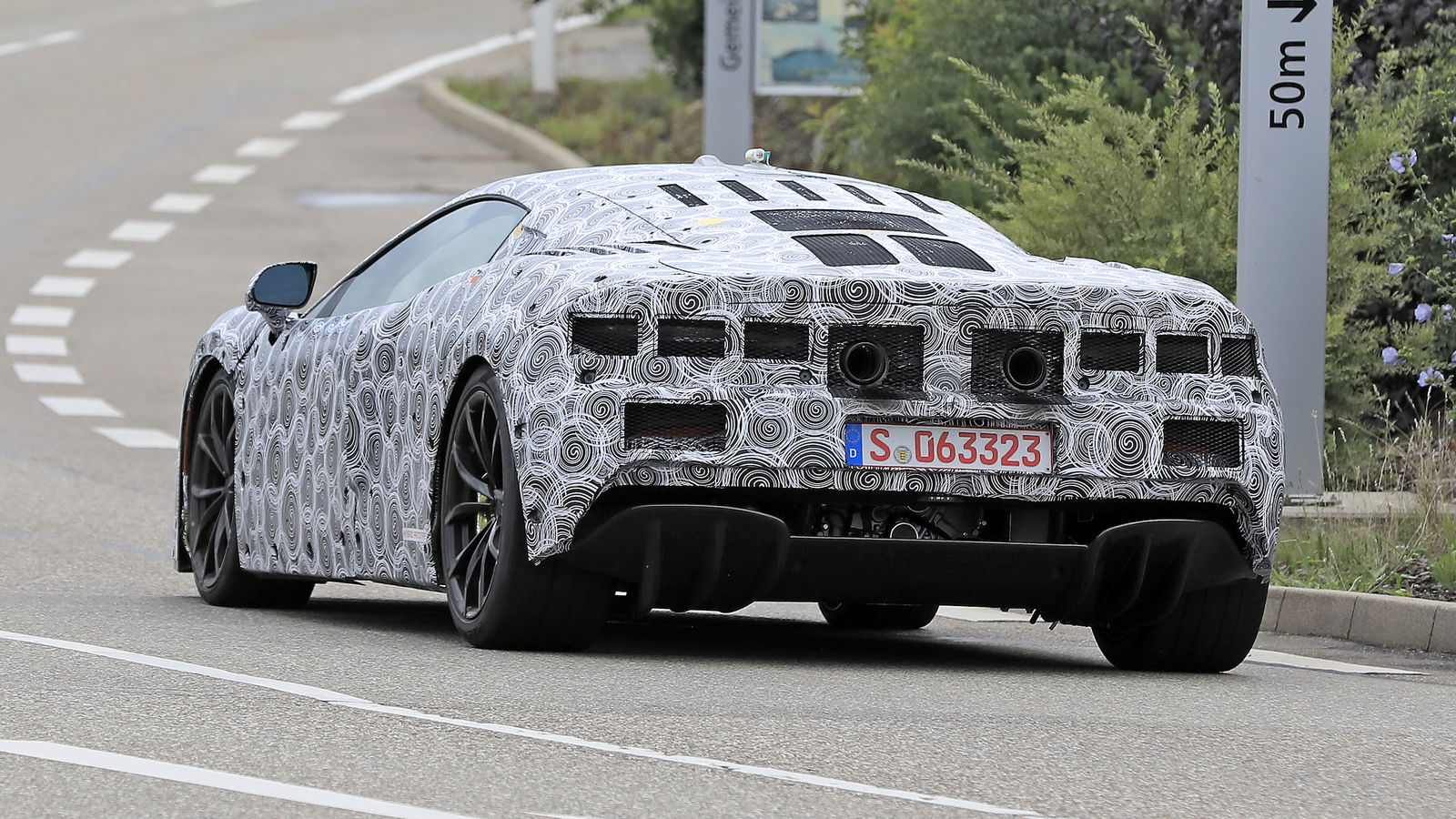 The V6 Hybrid McLaren 570S Successor Has Been Spotted Wearing Its Own Body