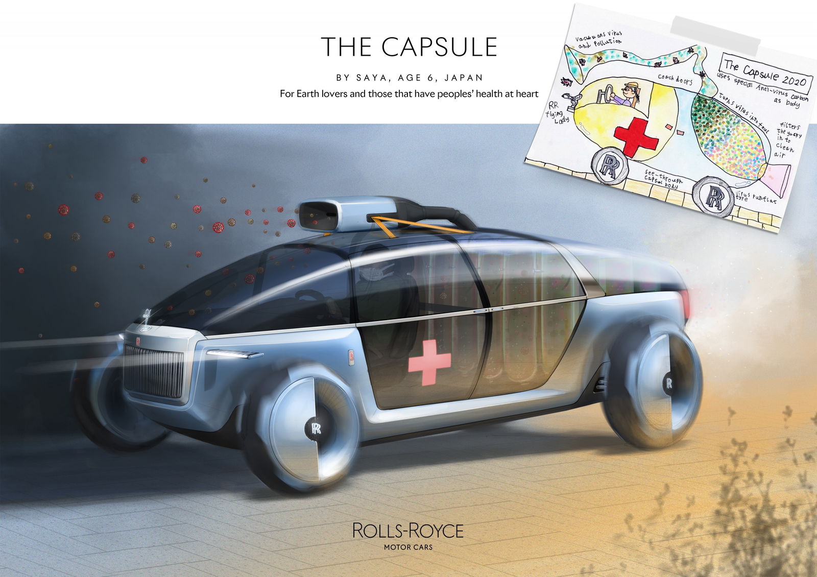 8 Wild Rolls-Royce Renders Made From Kids' Drawings