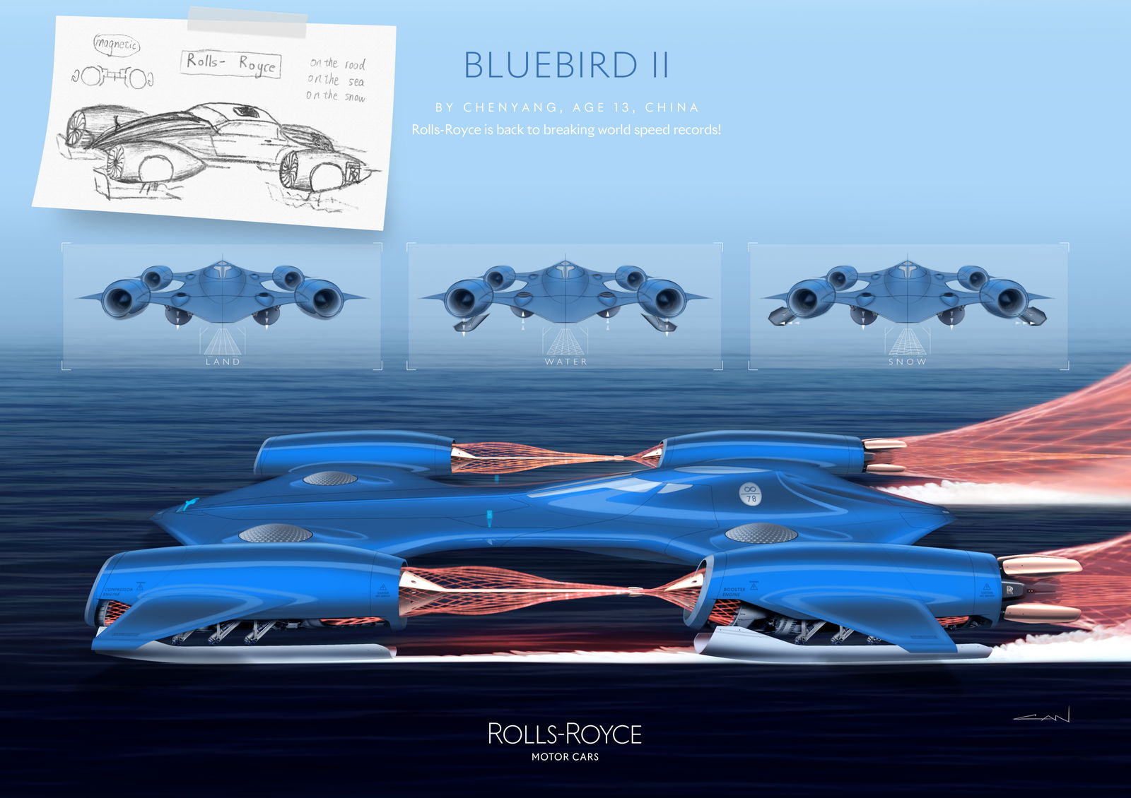 8 Wild Rolls-Royce Renders Made From Kids' Drawings