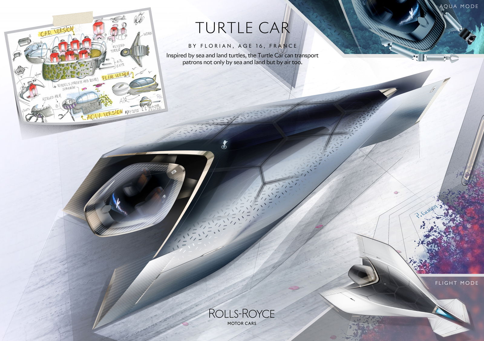 8 Wild Rolls-Royce Renders Made From Kids' Drawings