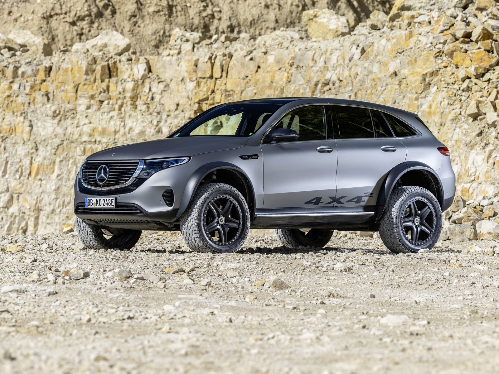 Mercedes Has Built An EQC 4x4² For...Reasons