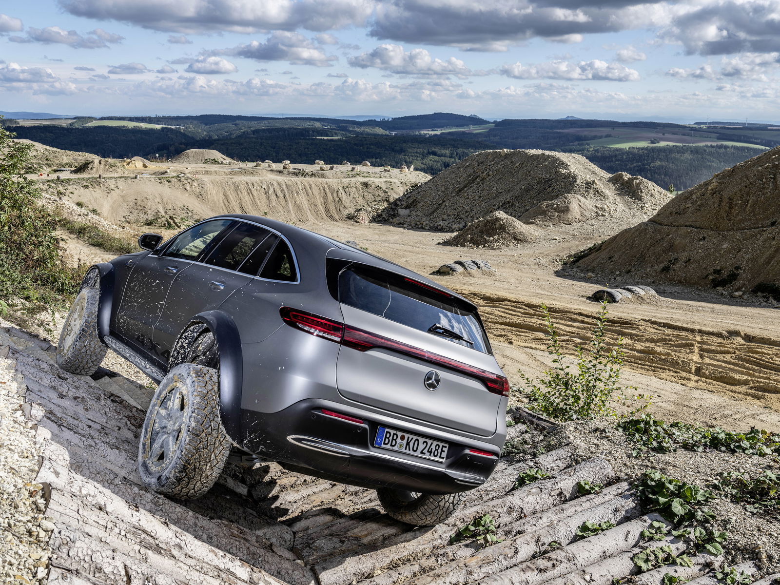 Mercedes Has Built An EQC 4x4² For...Reasons