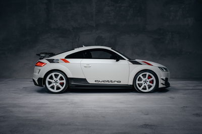 The €114k Audi TT RS 40 Jahre Is A Stickered-Up Quattro Celebration