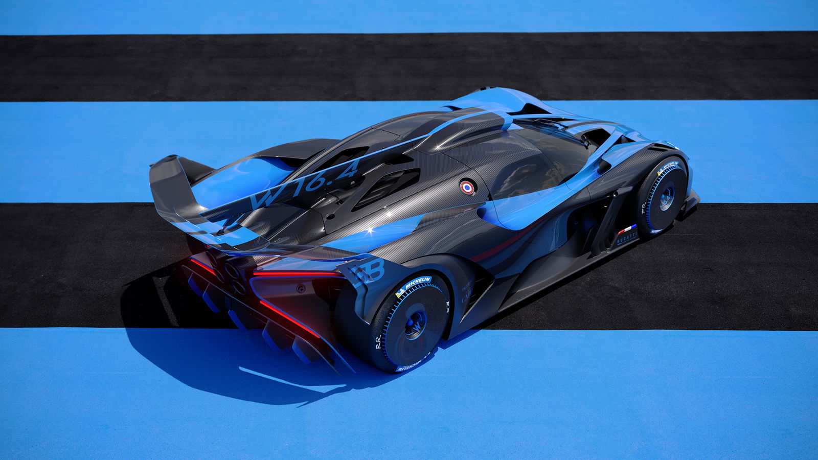 The 1240kg, Track-Only Bugatti Bolide Has An 1825bhp Chiron Engine