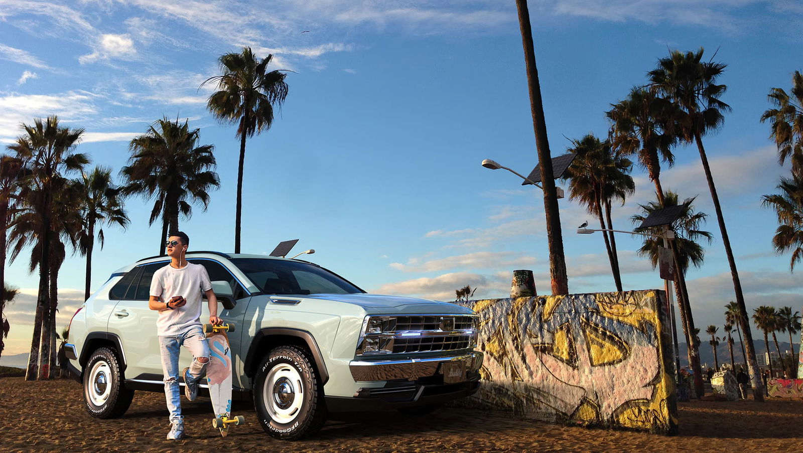 The Mitsuoka Buddy Is A Toyota Rav4 Turned Into A Retro Slice Of Americana