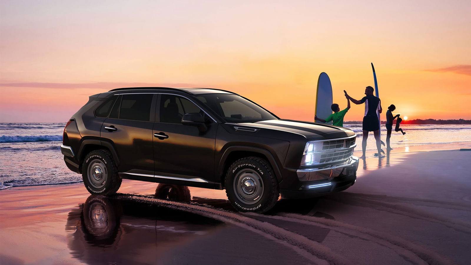 The Mitsuoka Buddy Is A Toyota Rav4 Turned Into A Retro Slice Of Americana
