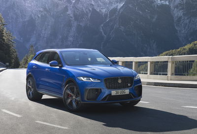 The Jaguar F-Pace SVR Now Does 0-60mph In 3.8 Seconds