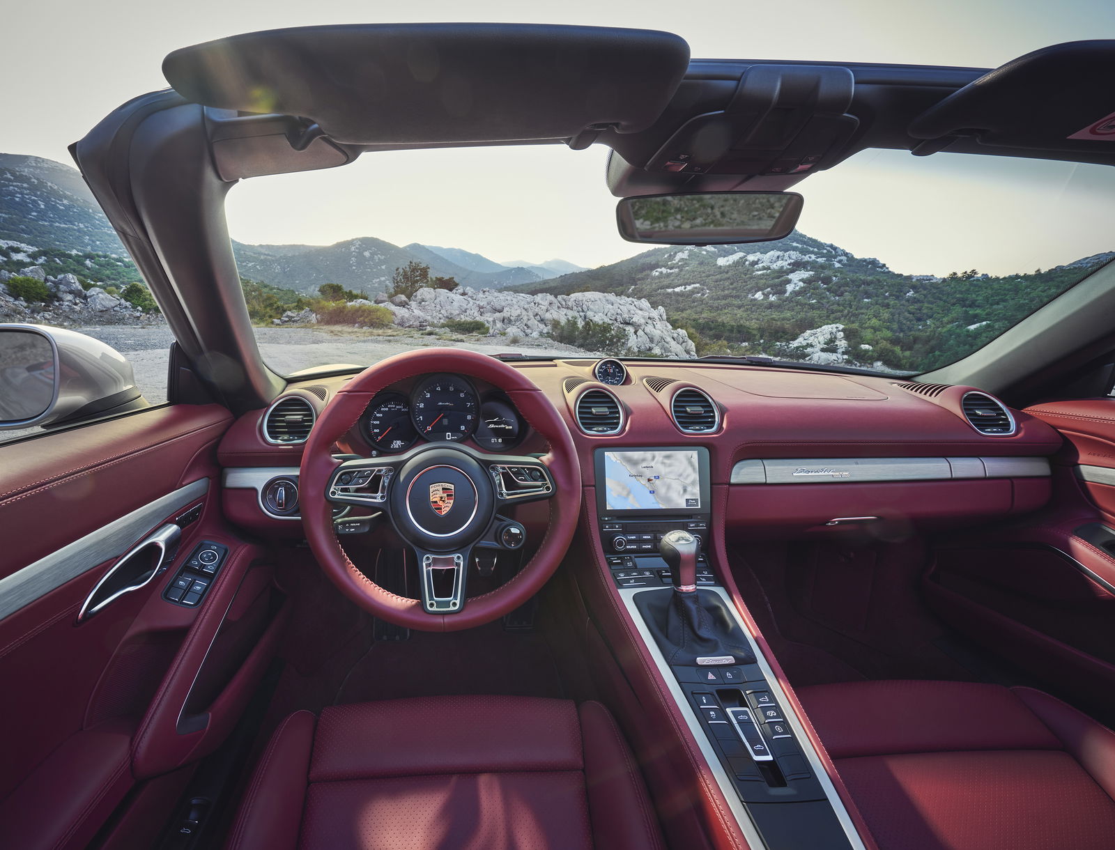 The Porsche Boxster 25 Years Has Fancy Gold Bits Like The Original Concept