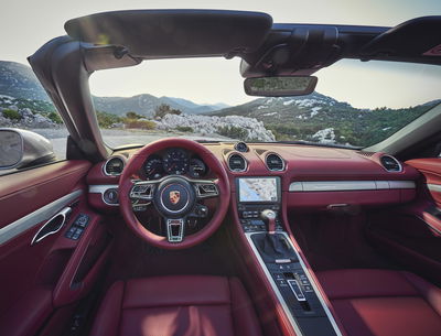 The Porsche Boxster 25 Years Has Fancy Gold Bits Like The Original Concept