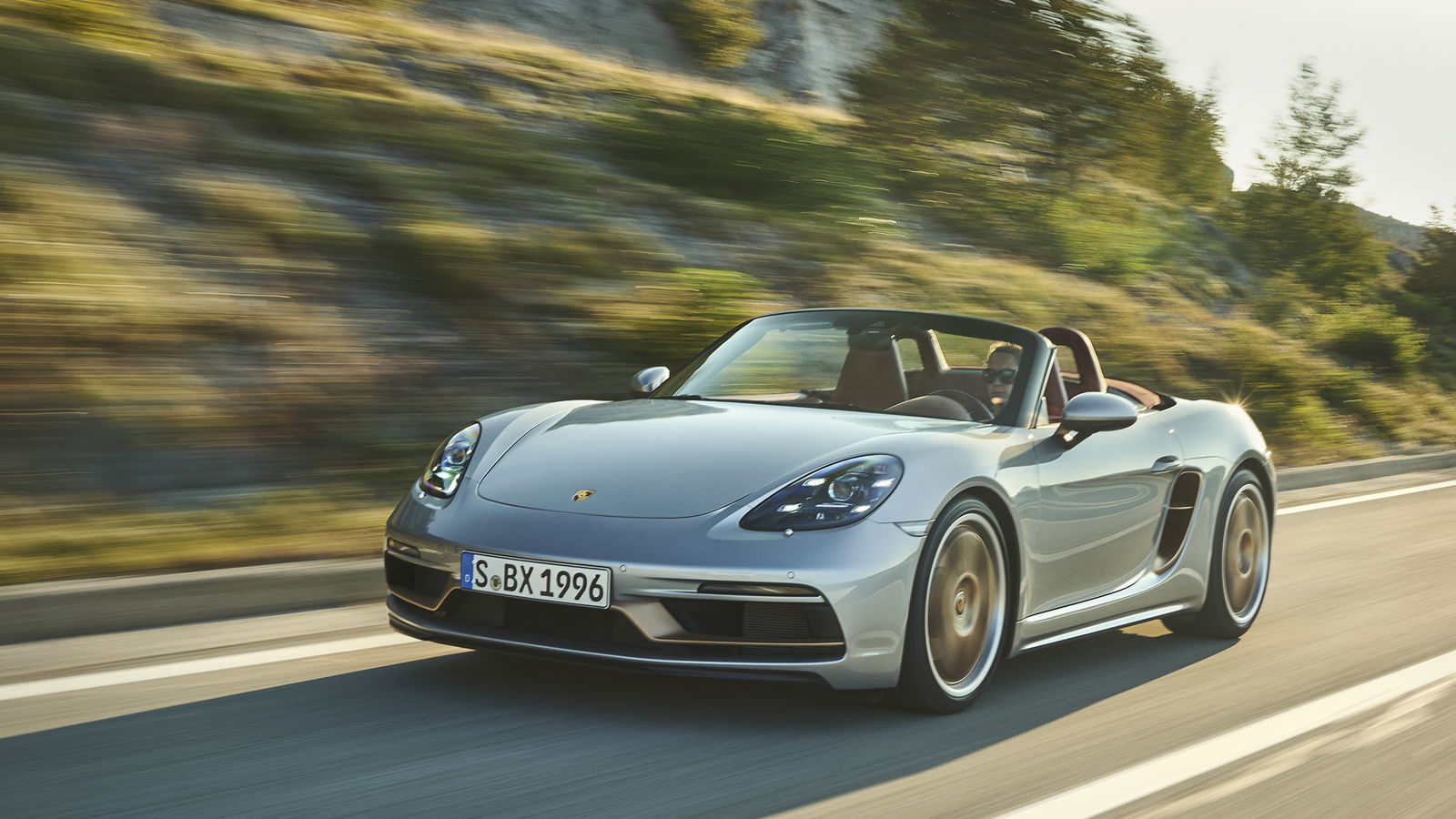 The Porsche Boxster 25 Years Has Fancy Gold Bits Like The Original Concept