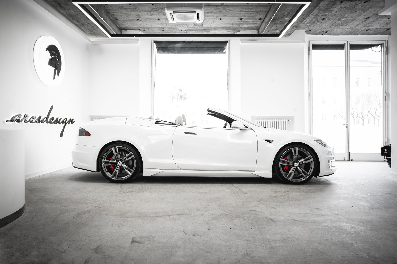 Ares Has Made A Two-Door Tesla Model S Convertible