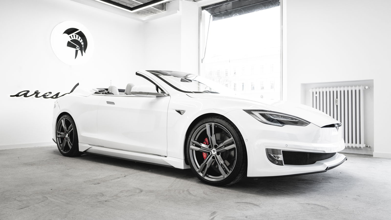 Ares Has Made A Two-Door Tesla Model S Convertible