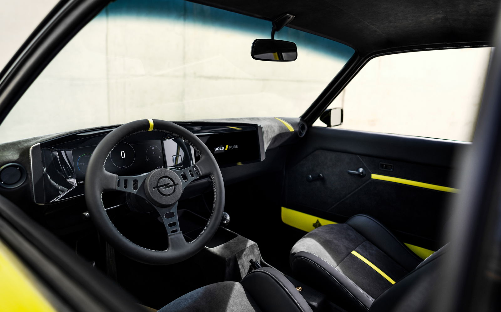 The Opel Manta GSe ElektroMOD Is A Retro EV With A Four-Speed Manual