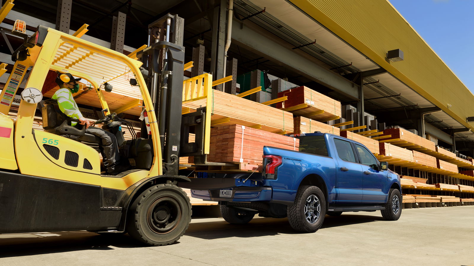 Behold, The Ford F-150 Lightning And Its Gigantic Frunk