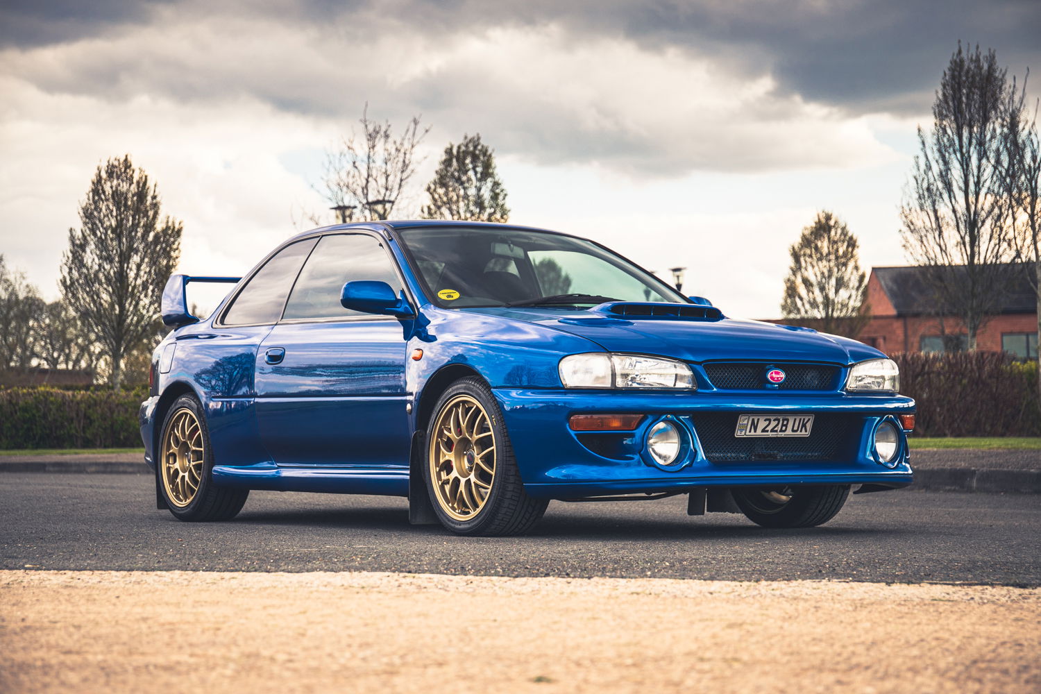 The original Subaru Impreza 22B
