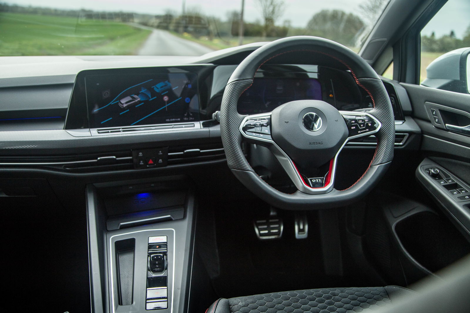 The Golf's infotainment setup is, as we've covered extensively in other MQB-evo car reviews, not especially good