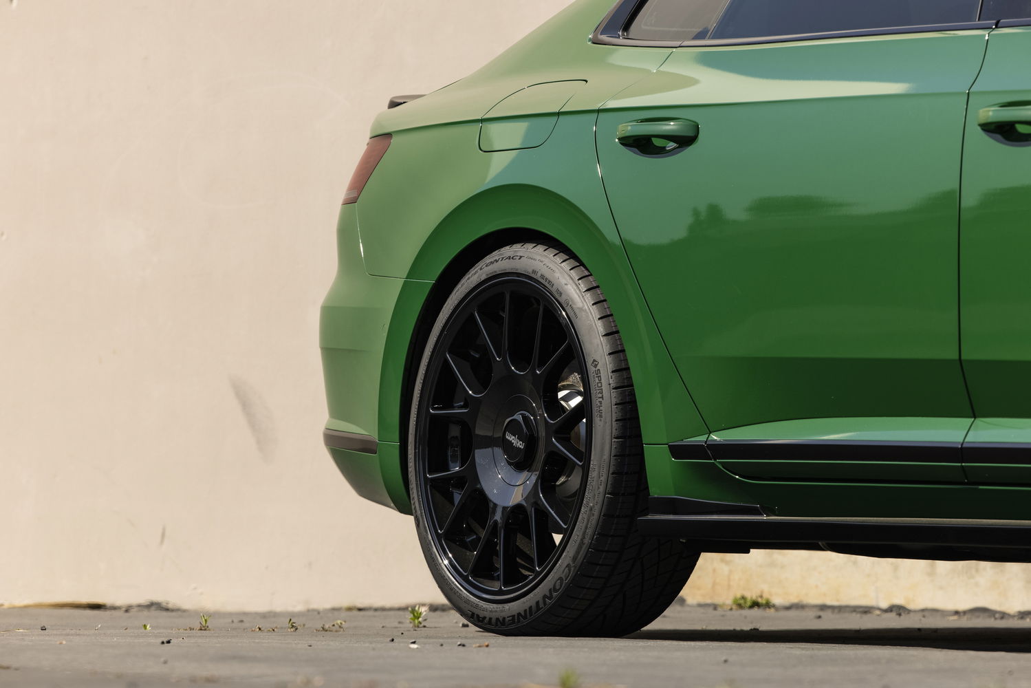 VW Gives Arteon Lowered, Very Green Makeover For 'Big Sur' Concept