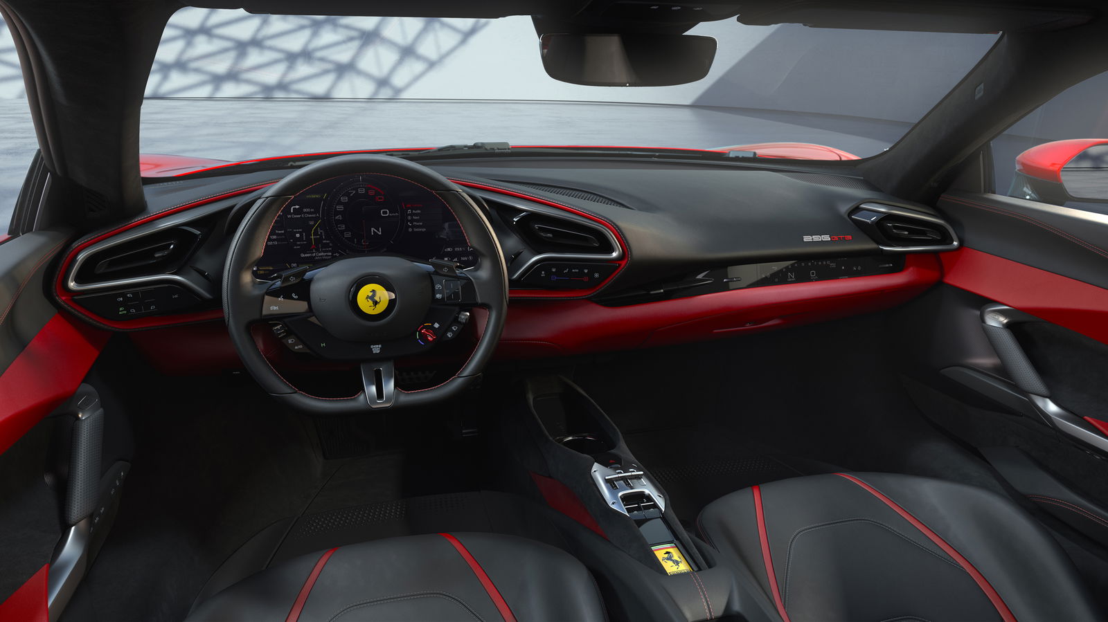 The New Ferrari 296 GTB Has 819bhp Of V6 Hybrid Brawn