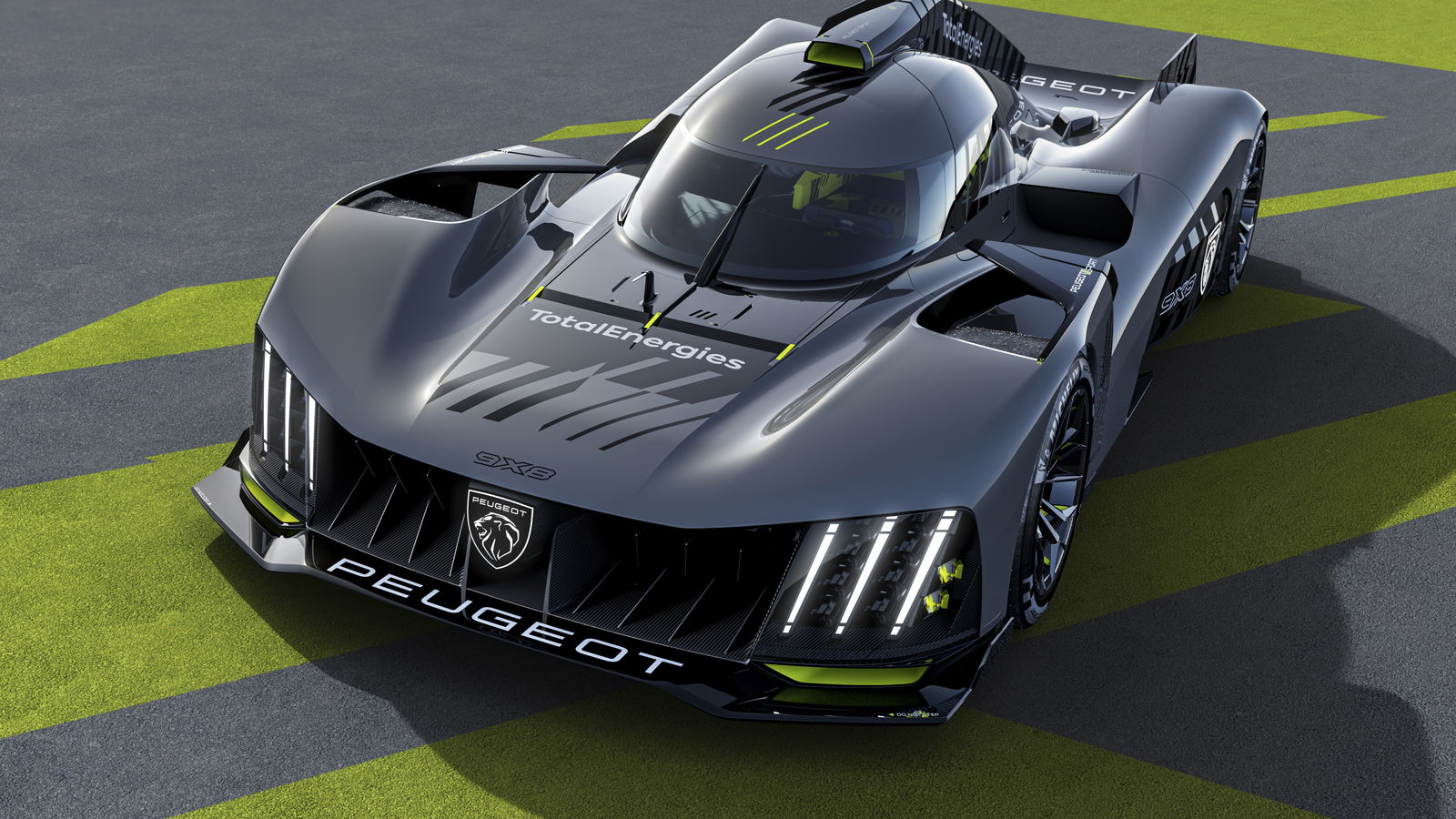 The Peugeot 9X8's Cockpit Looks As Wild As The Exterior