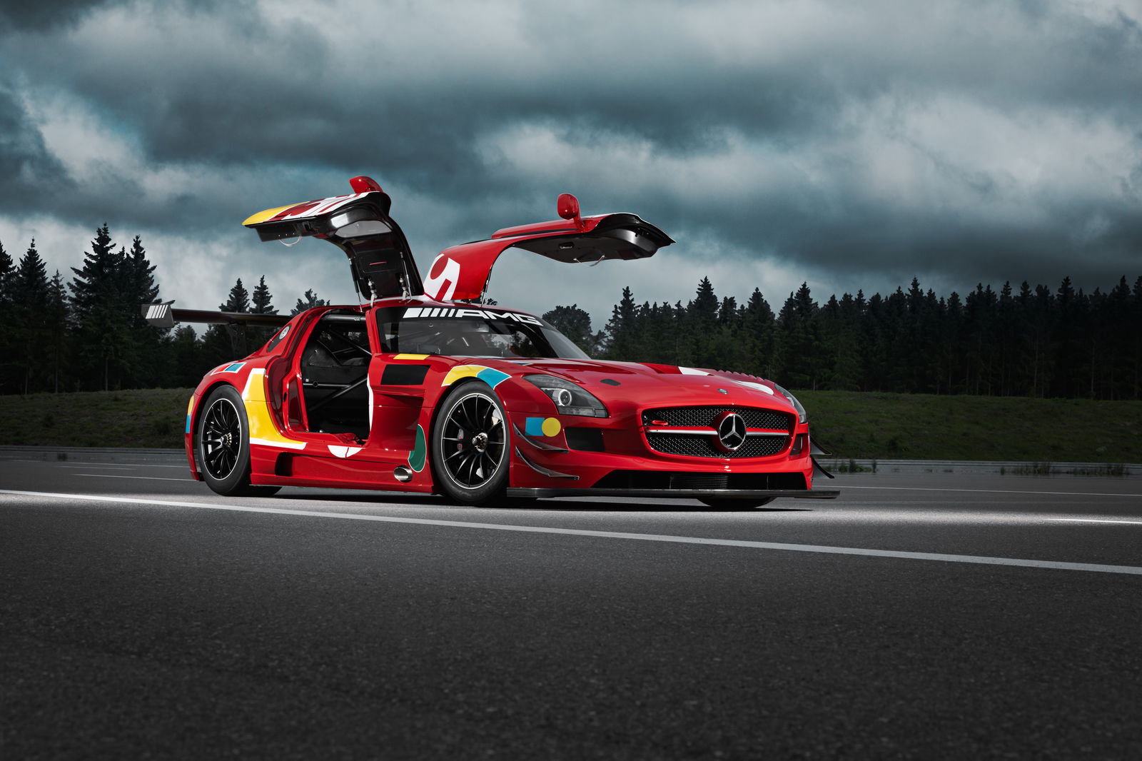 Mercedes Just Made Its First SLS AMG In Six Years To Honour The Red Pig