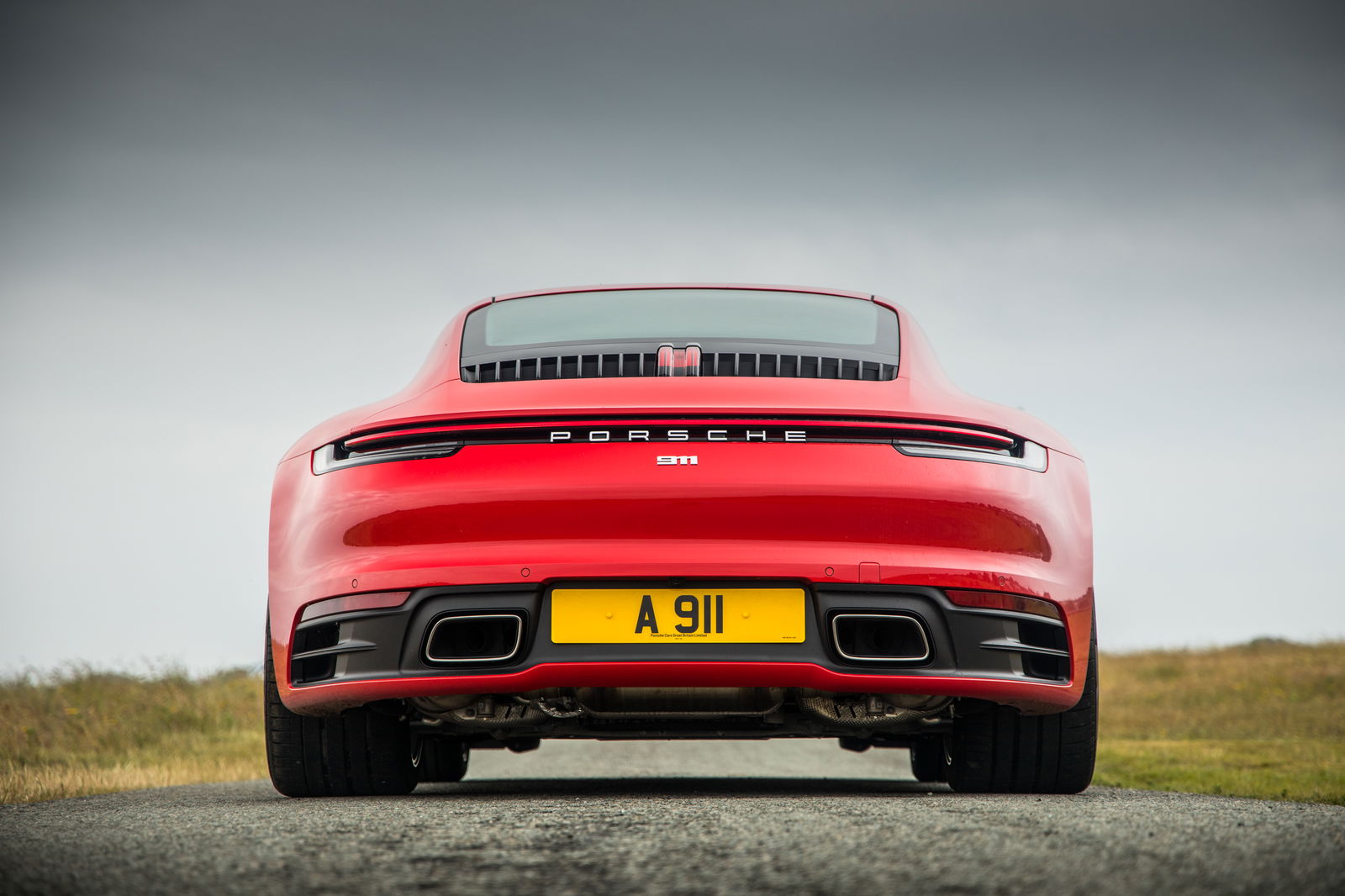 A nicely descriptive number plate.