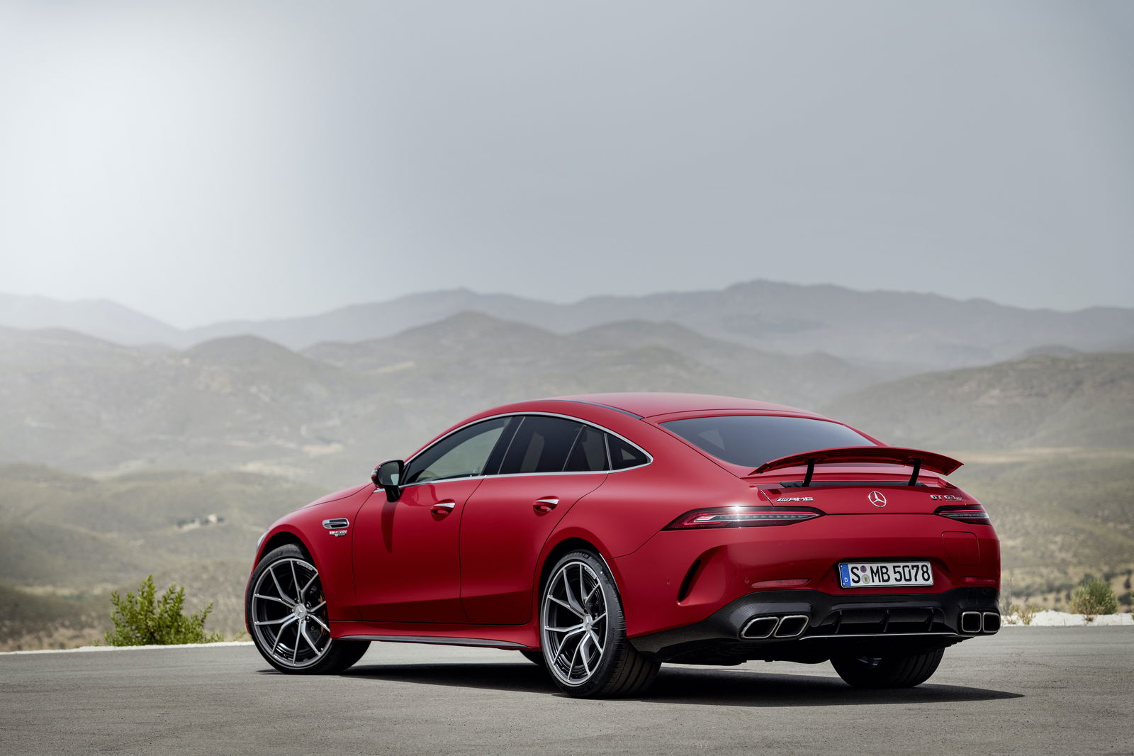 The car doesn't, as we'd once suspected, use a '73' designation