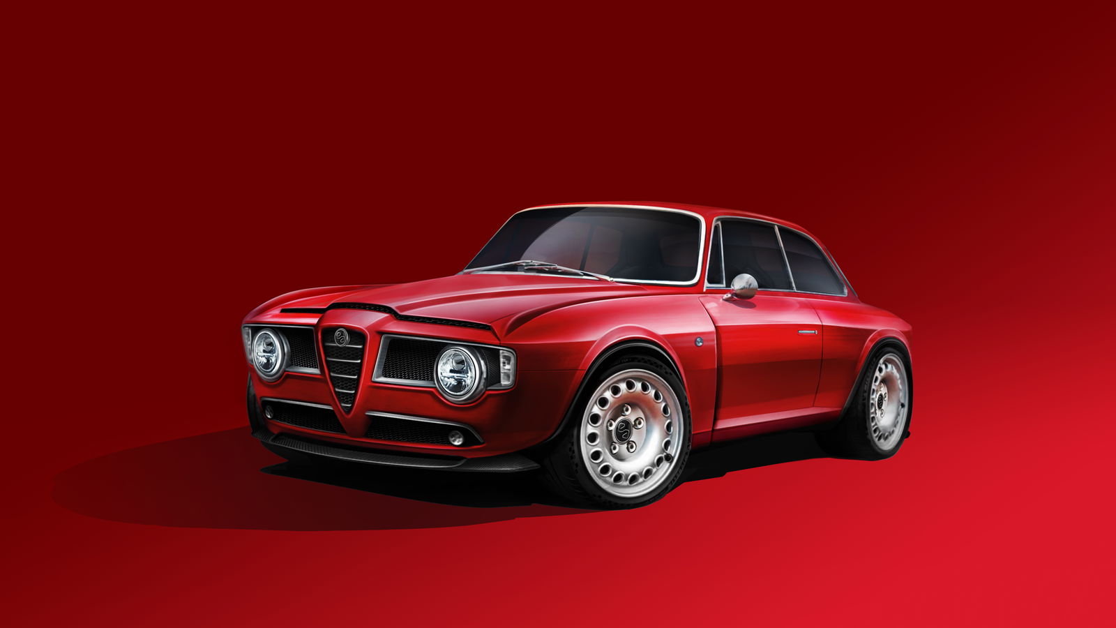 The Emilia GT Veloce Restomod Uses A 503bhp Giulia Quadrifoglio V6