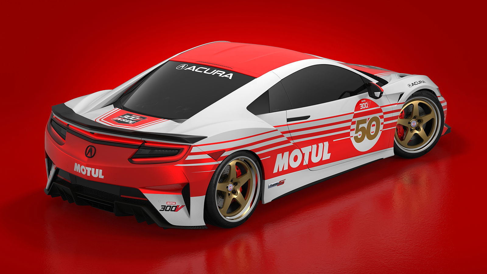 The Acura NSX Type S Looks Predictably Brilliant With A Retro Motul Livery