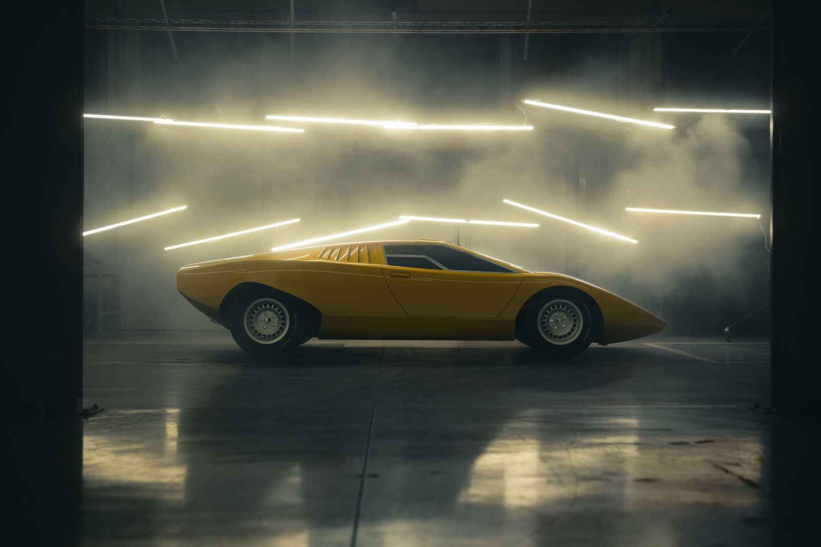 The Original Lamborghini Countach Show Car Has Been Stunningly Recreated