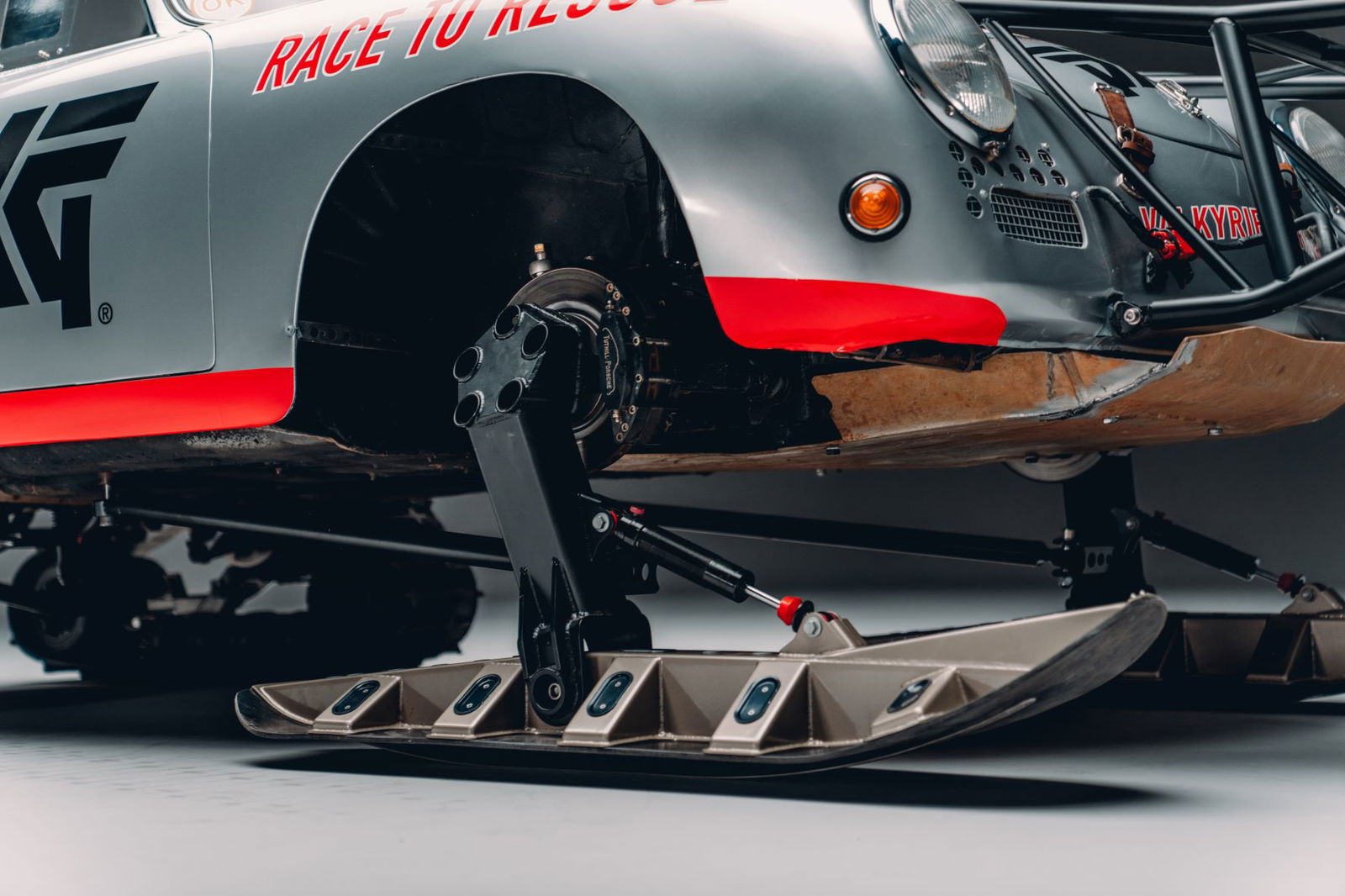 A Porsche 356A On Tracks And Skis Will Soon Be Traversing Antarctica
