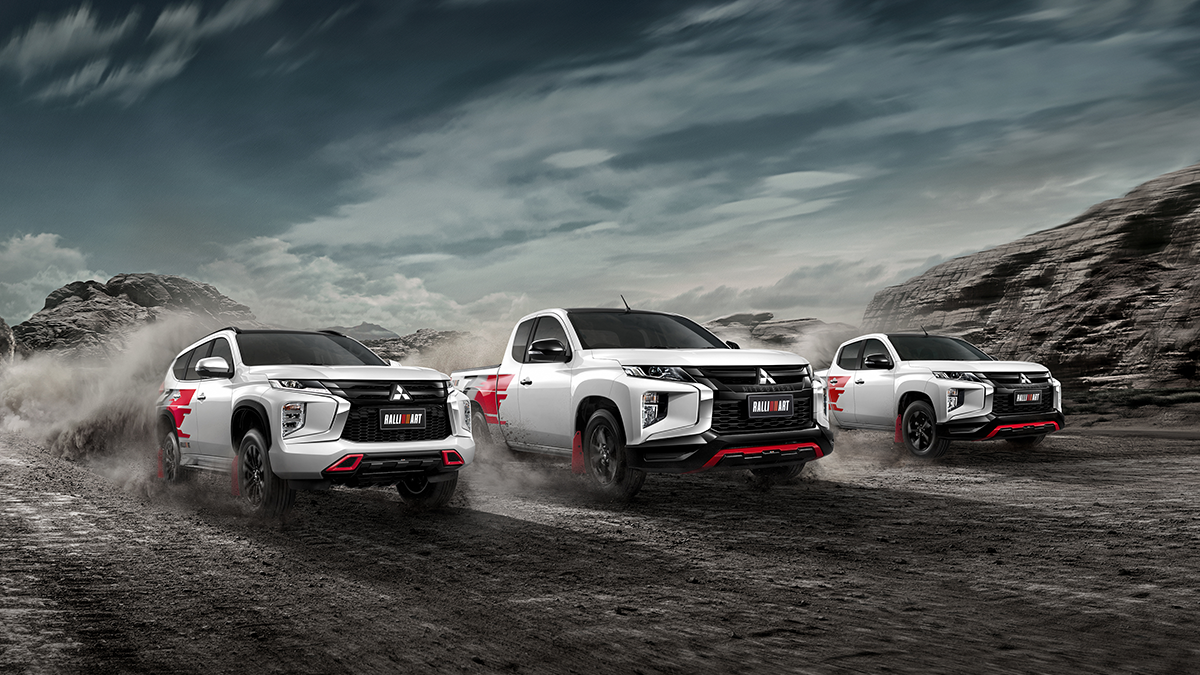 The Glorious Relaunch Of Mitsubishi Ralliart Involves...Stickers And Mudguards