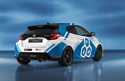 The Toyota GR Yaris H₂ Is Powered By A Hydrogen-Fueled Combustion Engine