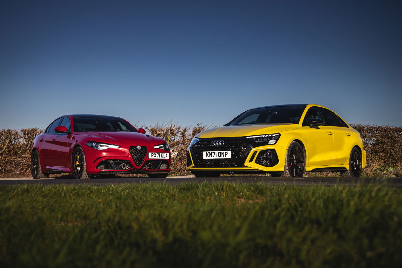 Audi RS3 Vs Alfa Romeo Giulia Quadrifoglio: How Much Power Is Too Much?